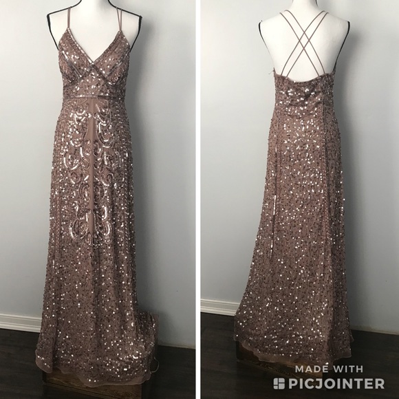 marina sequin dress